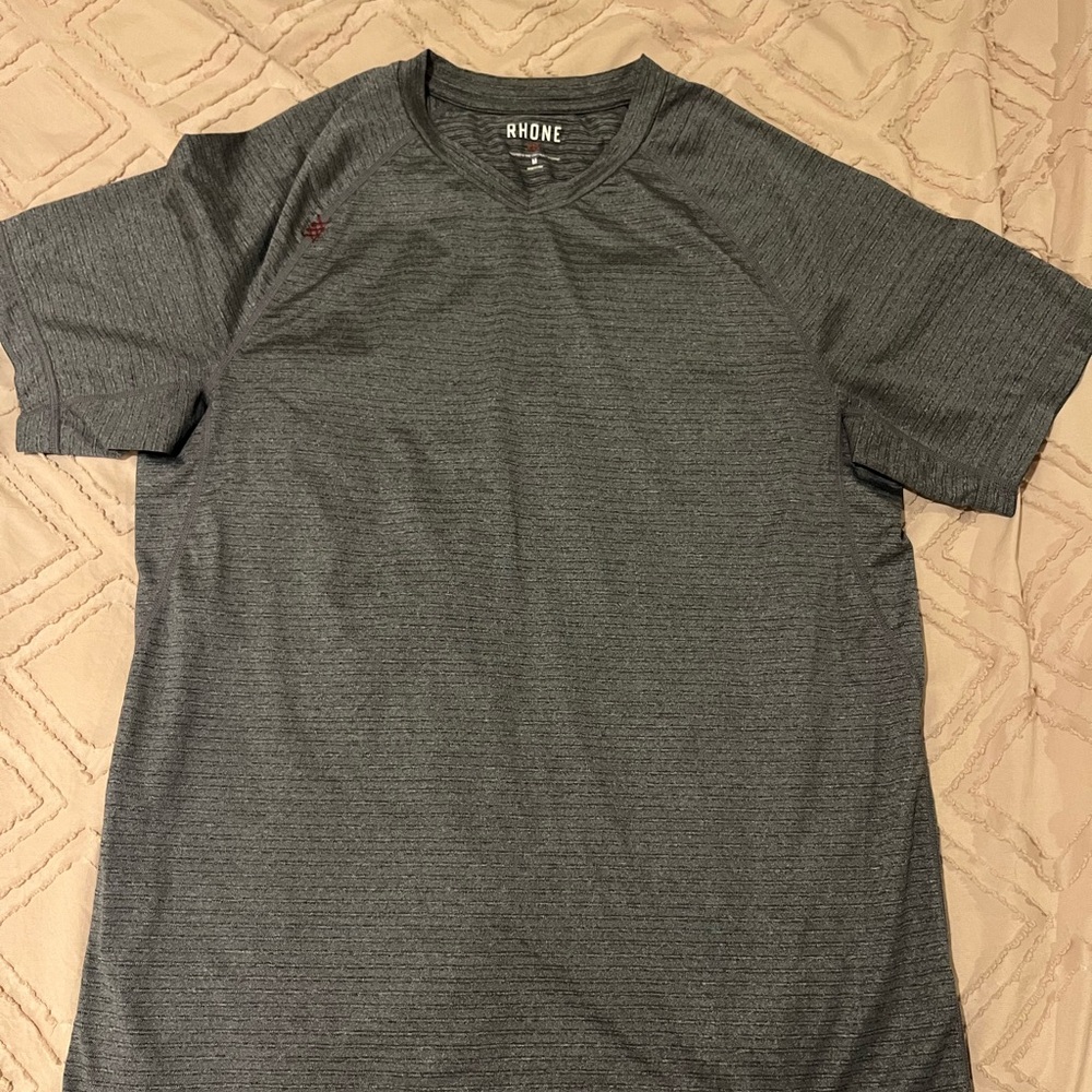 Rhone Men's Charcoal Short Sleeve Tee